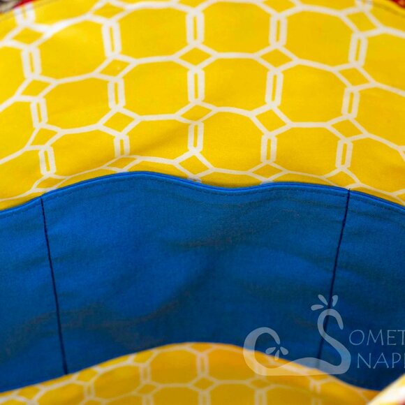 Something Snappy Sketchy Disney Drawstring Backpack - Picture 2 of 2